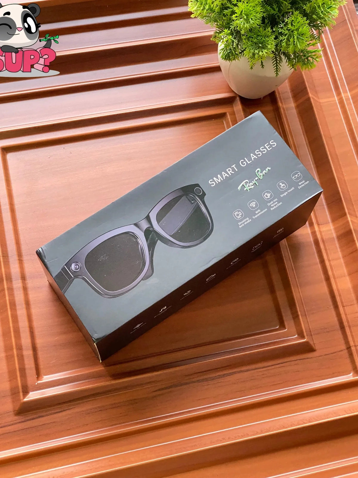 AI Smart Glasses with 8MP Camera & Bluetooth Calling