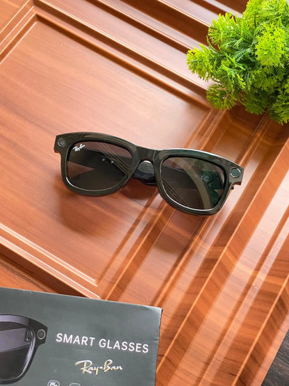 AI Smart Glasses with 8MP Camera & Bluetooth Calling
