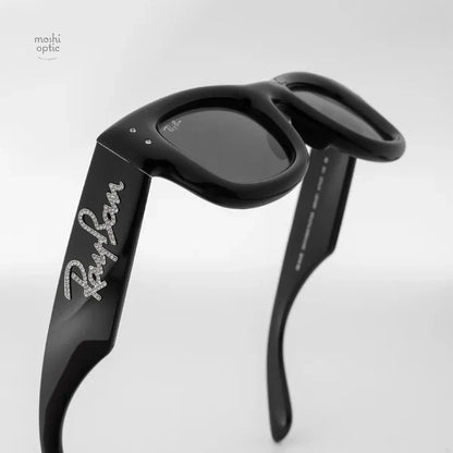 RB 4940 Full Black Diamond Polarised Sunglasses