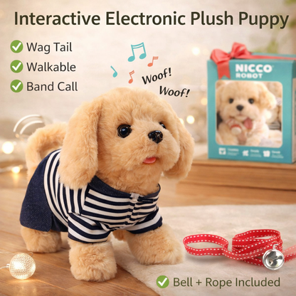 PawBuddy™ Plush Puppy AI - Interactive Toys