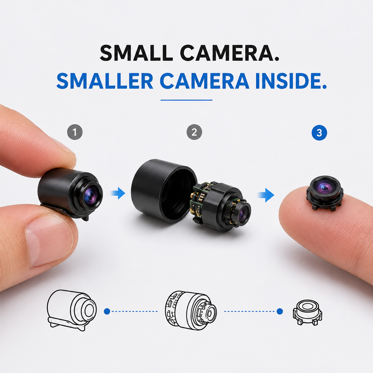 HOCO Wireless WiFi Camera with Audio Monitoring