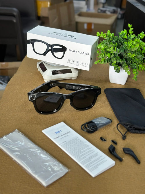 Ray-Ban M1 Pro Smart Goggles — AI Camera, Meta-Style Design (Black)
