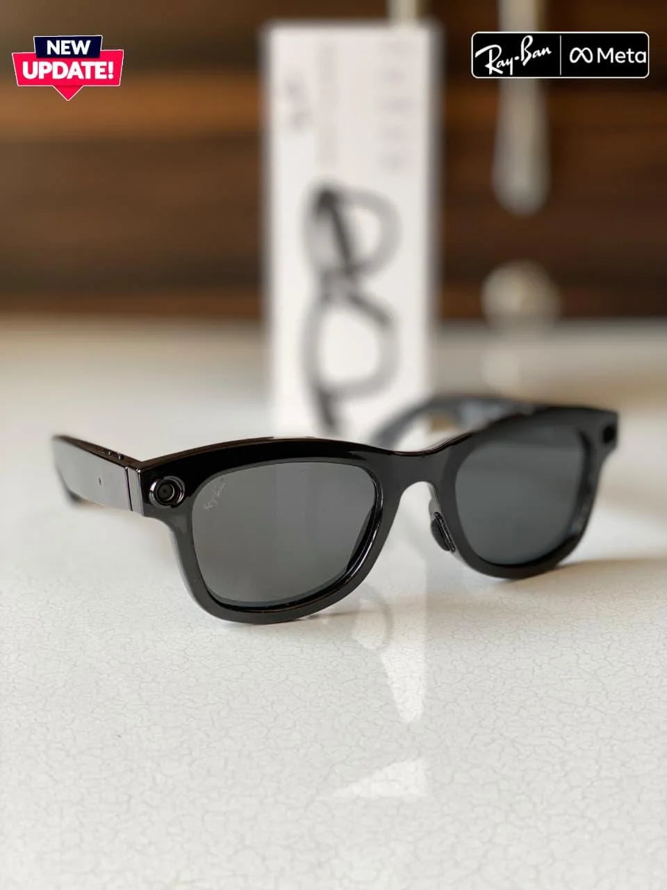 Ray-Ban M1 Pro Smart Goggles — AI Camera, Meta-Style Design (Black)