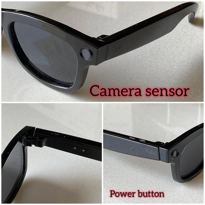 Ray-Ban M1 Pro Smart Goggles — AI Camera, Meta-Style Design (Black)