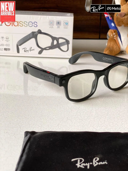 AI-Powered Smart Camera Glasses — Gen3 (3-Lens Model)