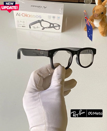 AI-Powered Smart Camera Glasses — Gen3 (3-Lens Model)