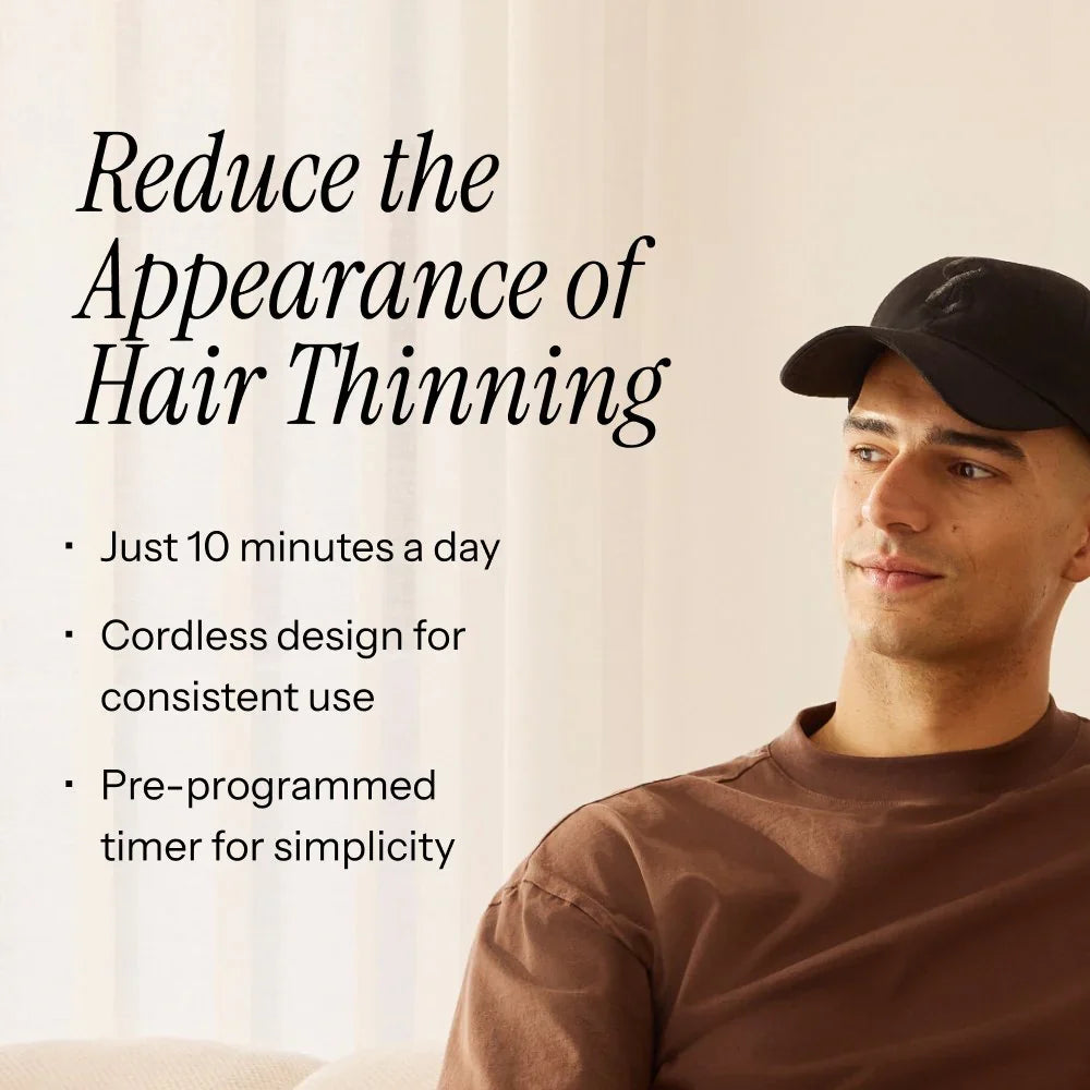 Bareglow Red Light Therapy Cap | Support Hair Regrowth
