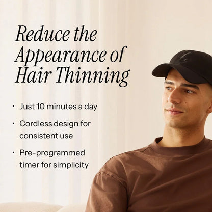 Bareglow Red Light Therapy Cap | Support Hair Regrowth