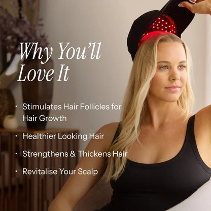 Bareglow Red Light Therapy Cap | Support Hair Regrowth