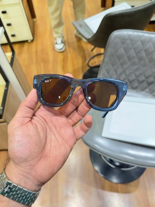 Ray ban Sunglass Blue brown
